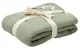 Paturica de muselina BIBS Swaddle Sage, 120x120 cm