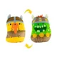 Jucarie de plus 2 in 1 Cats Vs Pickles Pisica/Castravete Viking, 15 cm