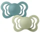 Set 2 suzete anatomice din latex BIBS Couture Island Sea/Sage (6-18 luni) foto