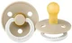 Suzeta rotunda din latex BIBS Vanilla Glow (0-6 luni) foto