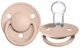 Suzeta rotunda din silicon BIBS De Lux Blush (0-36 luni)