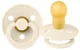 Suzeta rotunda din latex BIBS Ivory (18-36 luni) foto