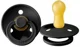 Suzeta rotunda din latex BIBS Black (6-18 luni) foto