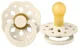 Пустышка круглая латексная BIBS Boheme Ivory (0-6 мес.) foto