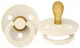 Suzeta simetrica din latex BIBS Colour Ivory (6-18 luni) foto