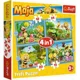 Puzzle Trefl 4 in 1 Aventurile albinutei Maya foto
