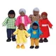 Set de papusi Hape Familie fericita de africani-americani foto
