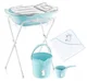 Set de baie complet pentru bebelusi cu 6 piese BabyJem Albastru