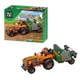 Set de constructie Blocki MyFarm Tractor cu semanatoare, 143 el.