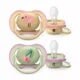 Suzete din silicon Philips Avent Ultra Air Girl (0-6 luni), 2 buc. foto