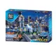 Set de constructie Blocki Sector general de politie, 917 el. foto