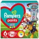 Chilotei Pampers Pants Paw Patrol 6 (14-19 kg), 60 buc. foto