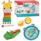 Set de joaca din lemn Fisher-Price cu 5 instrumente muzicale