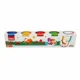 Set pasta de modelat Crafy Dough, 5 culori