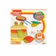 Set pasta de modelat Crafy Dough Super Burger, 12 elemente