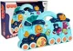 Jucarie interactiva Lean Toys Locomotiva (cu sunete si lumini) foto