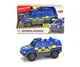 Masina Dickie Politie SUV, 18 cm (lumini, sunet si tun de apa)