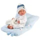 Papusa Llorens New Born cu corp moale, 43 cm foto