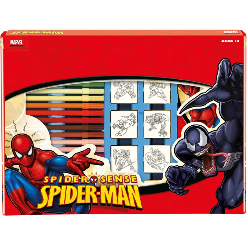 Set de creatie Multiprint Maxi Box, Spiderman