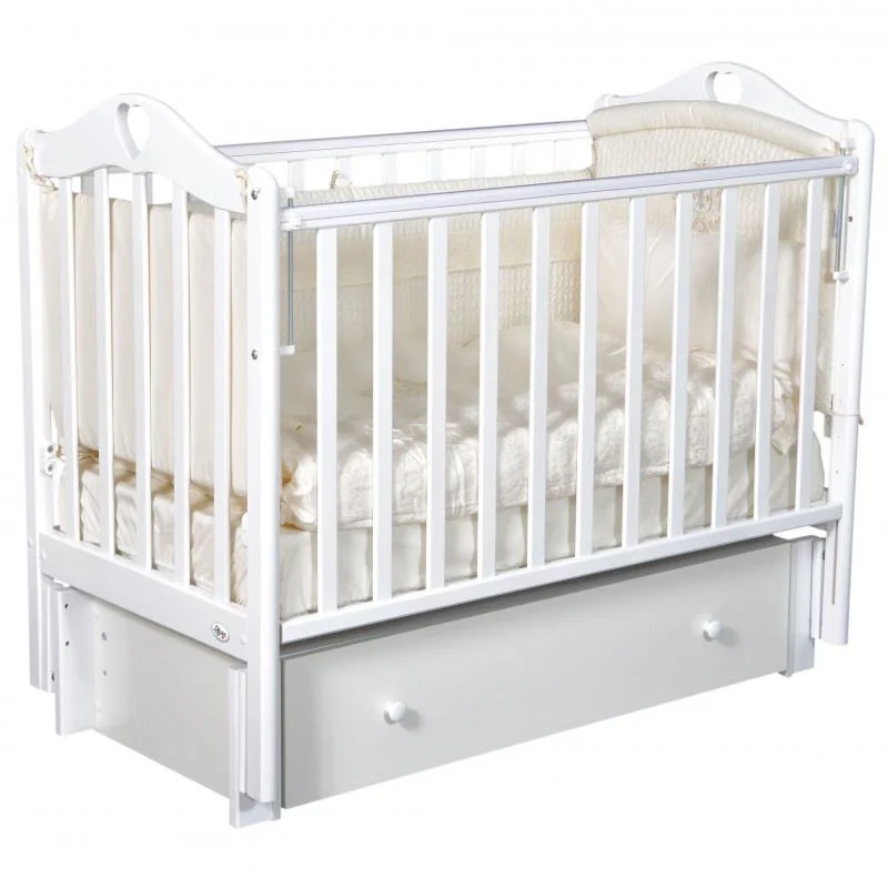 Patut pentru copii Oliver Bambina Premium Alb