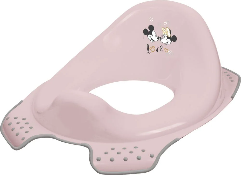 Colac WC pentru copii Keeeper Minnie Mouse, Roz