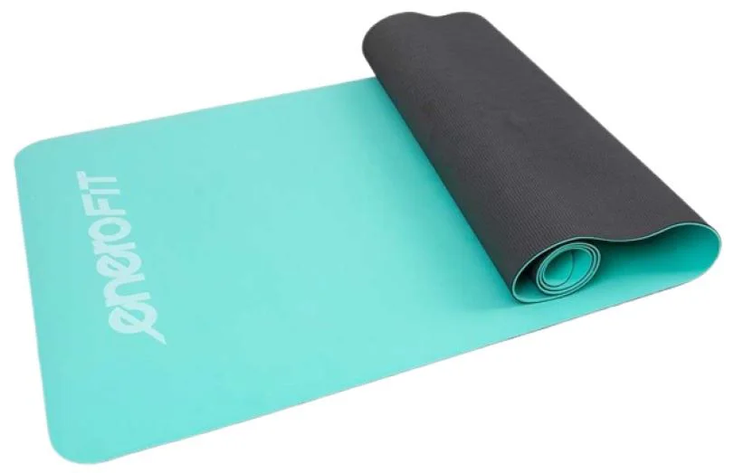 Коврик для фитнеса Enero Yoga Mat, Мятный/Серый