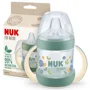 Пластиковая бутылка NUK Nature Sense с ручками и адаптером (с 6 месяцев), 150 мл foto