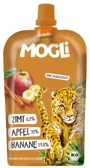 Piure MOGLI BIO de mere, banane si scortisoara, 120 g