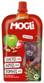 Piure MOGLI BIO de mere, rosii si curmale, 120 g