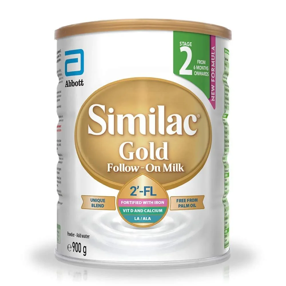 Formula de lapte Similac Gold 2 (6+ luni), 900 g