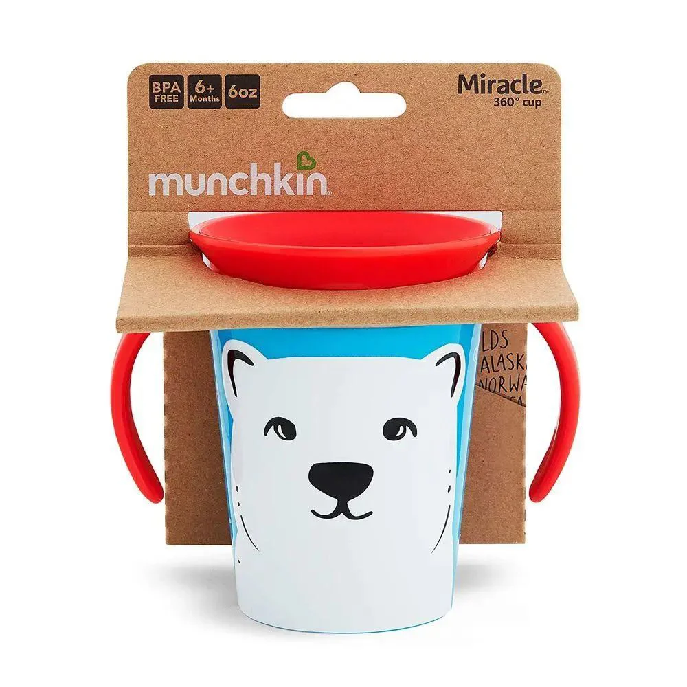 image for Cana Munchkin Miracle Wildlove, Urs polar (180 ml) foto