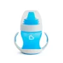 Sticluta Munchkin Gentle Transition, Albastru (120 ml)