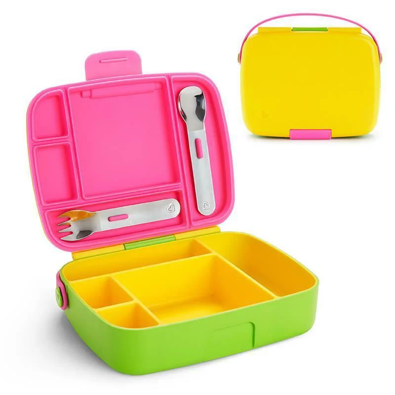 image for Recipient pentru pastrarea hranei Munchkin Bento, Galben foto