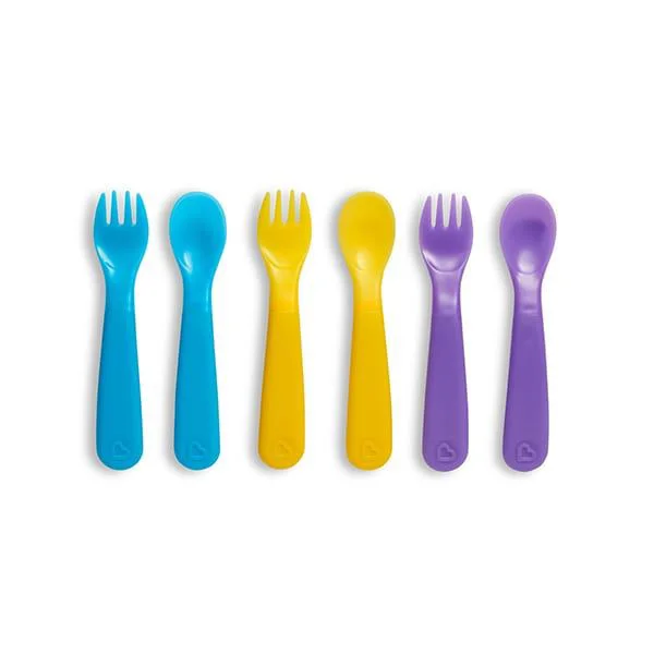 Set furculite si lingurite sensibile la temperatura Munchkin 6 buc. foto
