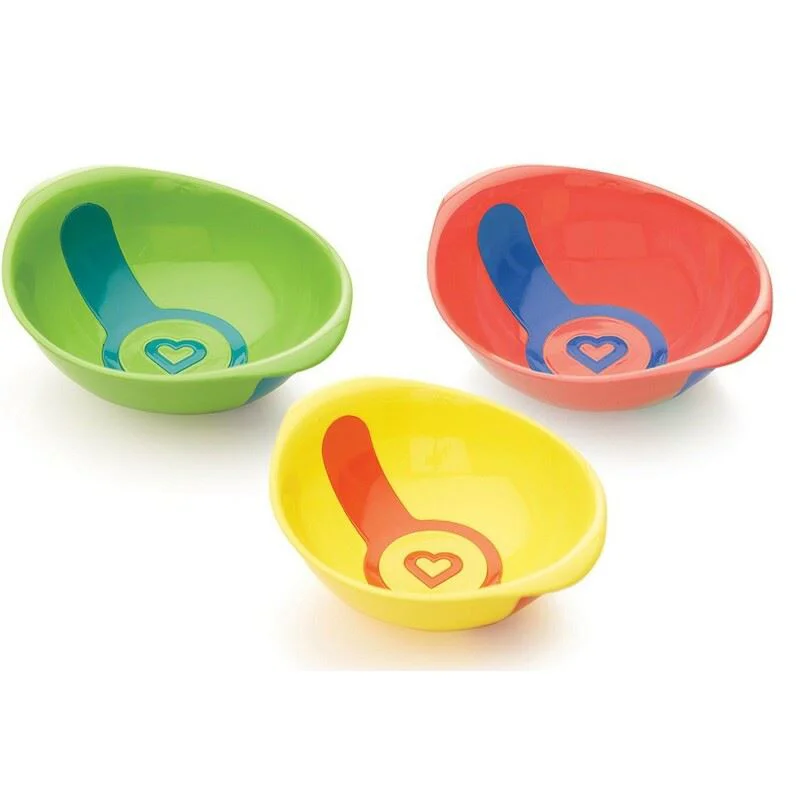 image for Bol pentru copii Munchkin Hot Bowls (3 buc.) foto