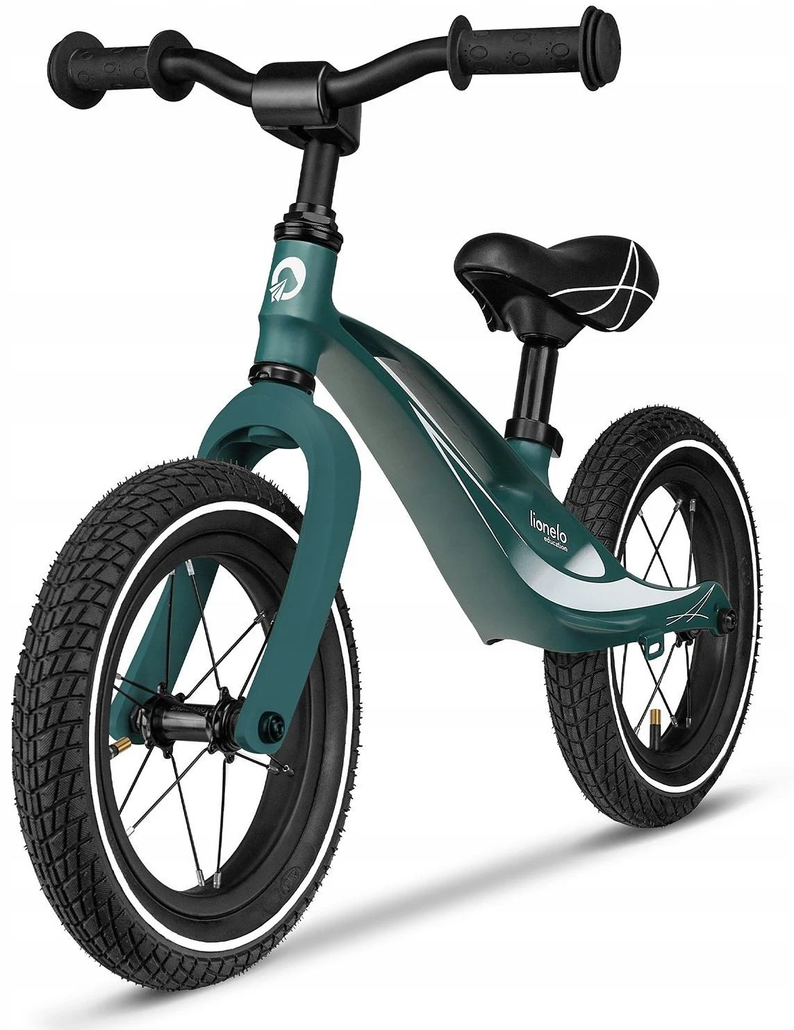 Bicicleta fara pedale Lionelo Bart Air, Verde inchis