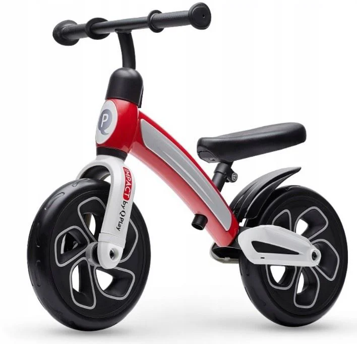 Bicicleta fara pedale Qplay Impact, Rosu