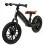 Bicicleta fara pedale Qplay Racer, Negru/Maro foto