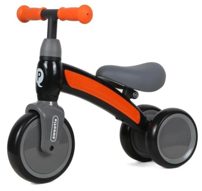 Bicicleta fara pedale Qplay Sweetie, Oranj