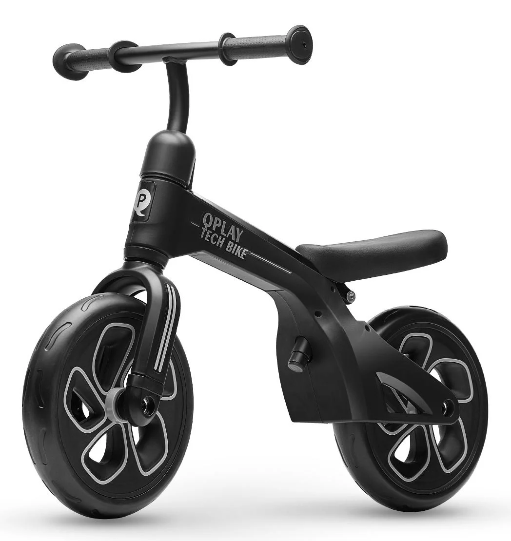 Bicicleta fara pedale Qplay Tech, Negru