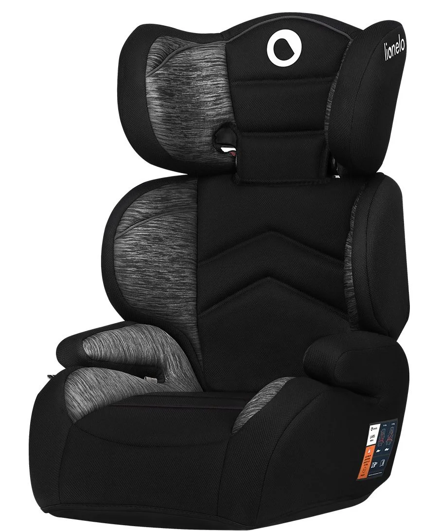 Scaun auto Lionelo Lars, Graphite foto