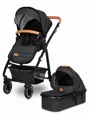 Carucior 2 in 1 Lionelo Amber Gri foto