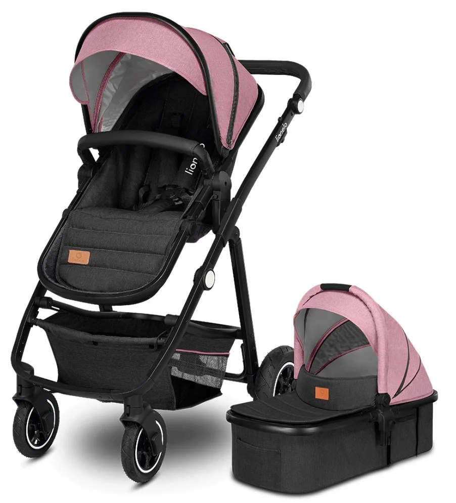 Carucior 2 in 1 Lionelo Amber Roz foto