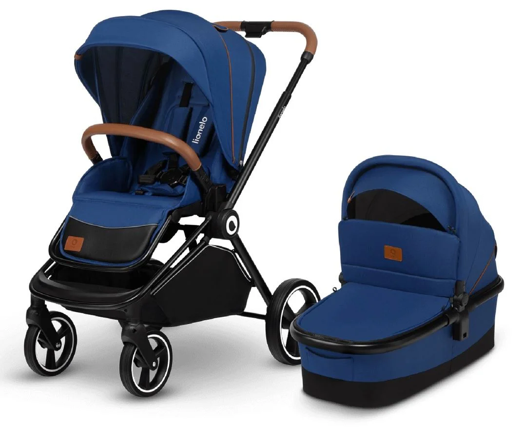 image for Carucior 2 in 1 Lionelo Mika Albastru foto