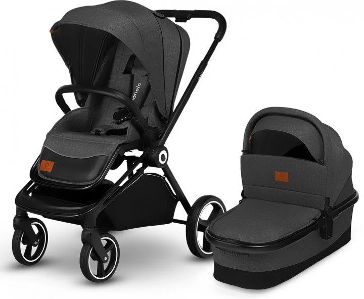 image for Carucior 2 in 1 Lionelo Mika Gri foto