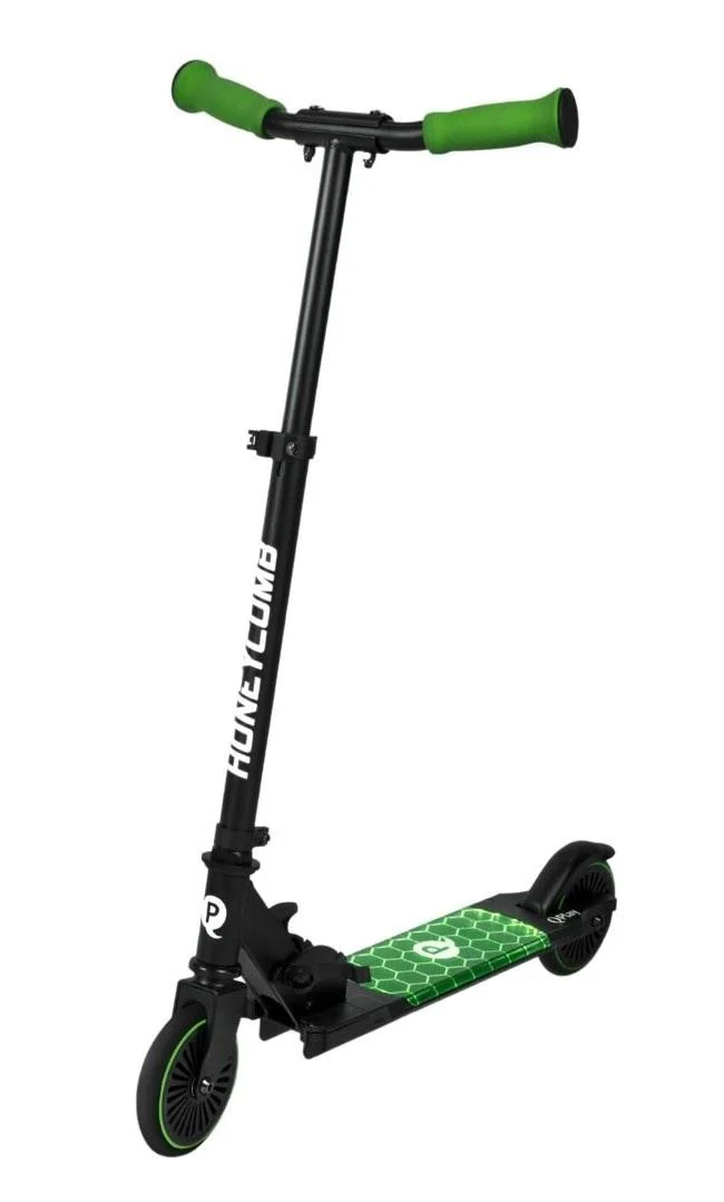 image for Trotineta Qplay Honeycomb, Verde foto