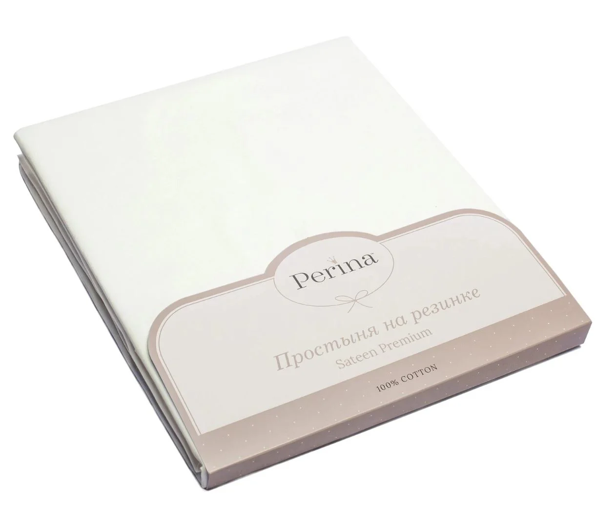 Cearsaf Perina din satin, 120 x 60 cm foto