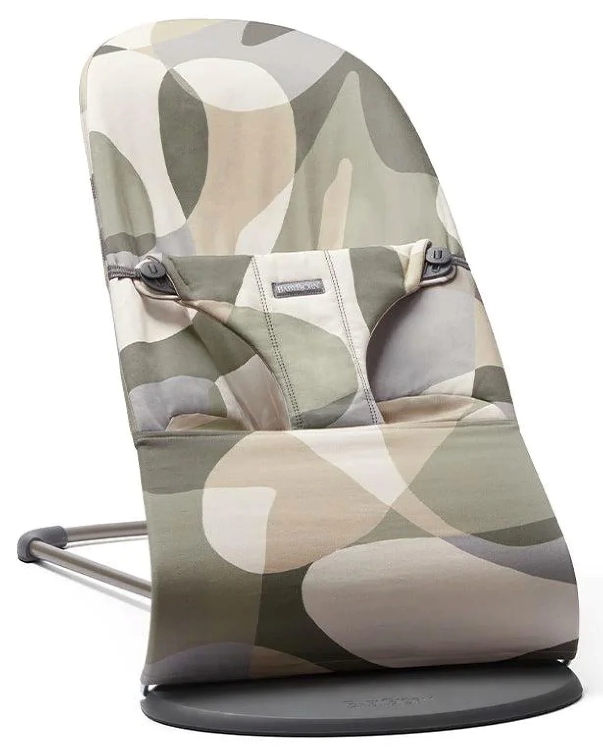 Кресло-шезлонг BabyBjorn Bliss Khaki/Green, хлопок