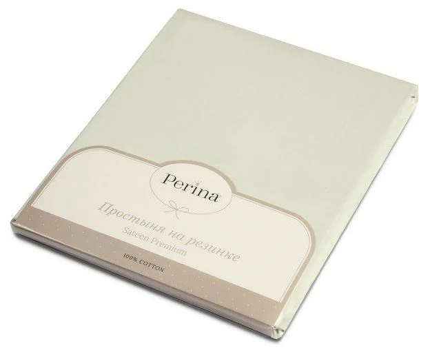 Cearsaf Perina din satin, 125 x 75 cm (Fistic)