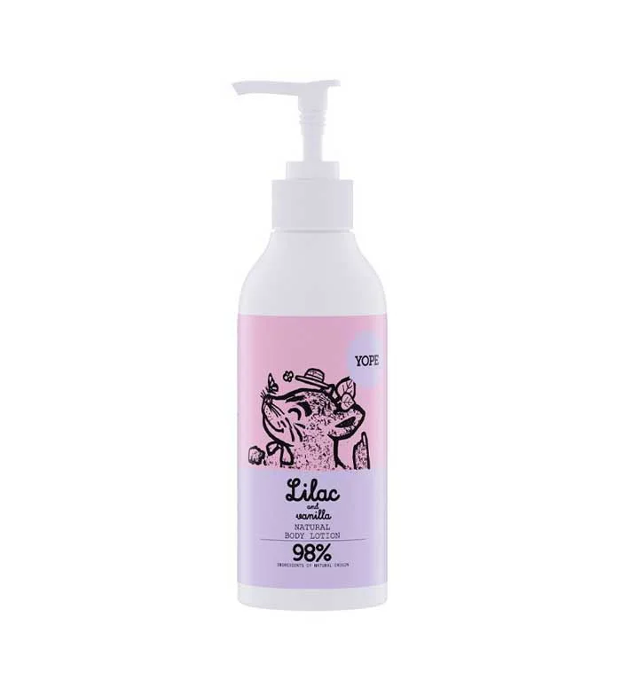 Lotiune de corp Yope Liliac si vanilie, 300 ml